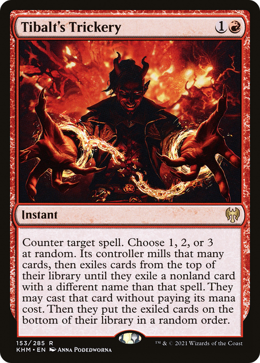 Tibalt's Trickery (KHM-153) [Kaldheim] MTG Single Wizards of the Coast