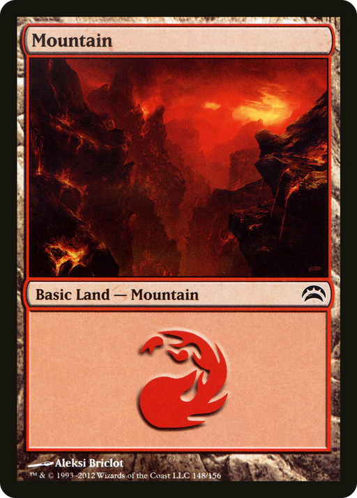 Mountain (PC2-148) [Misc] Planechase 2012 Foil MTG Single Wizards of the Coast