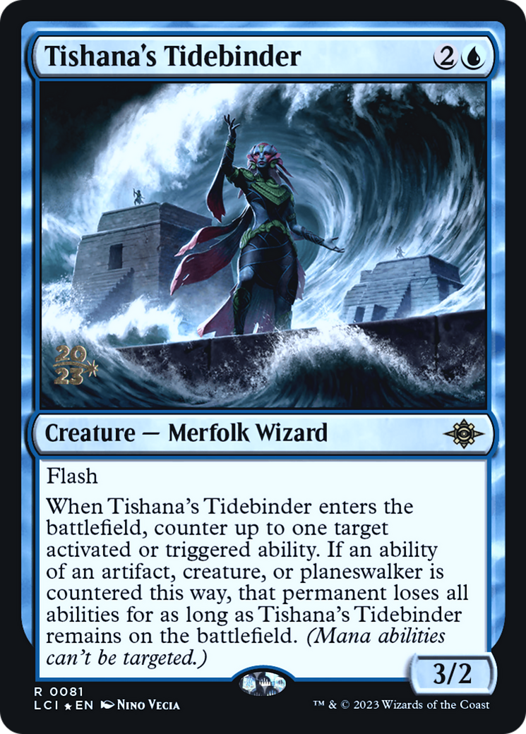 Tishana's Tidebinder (PRE-081) [The Lost Caverns of Ixalan Promos] Foil MTG Single Wizards of the Coast