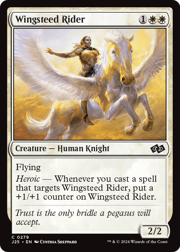 Wingsteed Rider (J25-279) [Foundations Jumpstart] MTG Single Wizards of the Coast