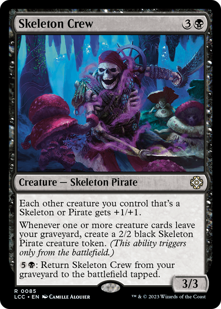 Skeleton Crew (LCC-085) [The Lost Caverns of Ixalan Commander] MTG Single Wizards of the Coast