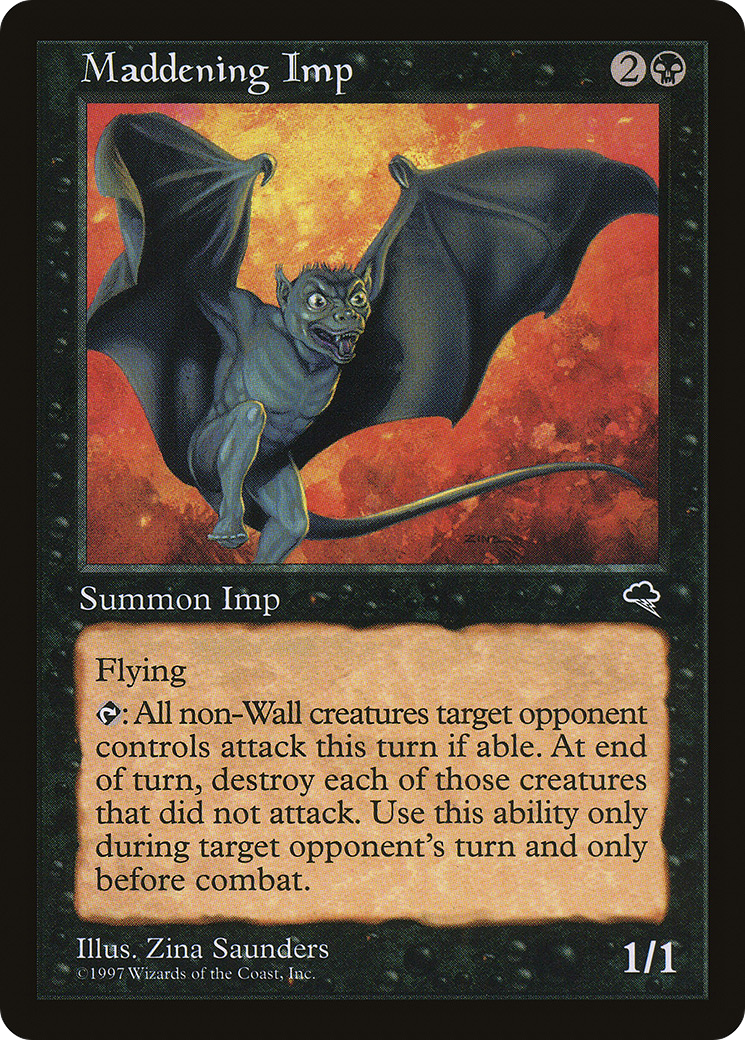 Maddening Imp (TMP-143) [Tempest] MTG Single Wizards of the Coast