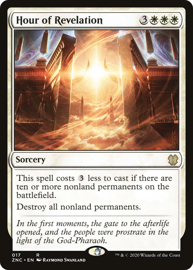 Hour of Revelation (ZNC-017) [Zendikar Rising Commander] MTG Single Wizards of the Coast