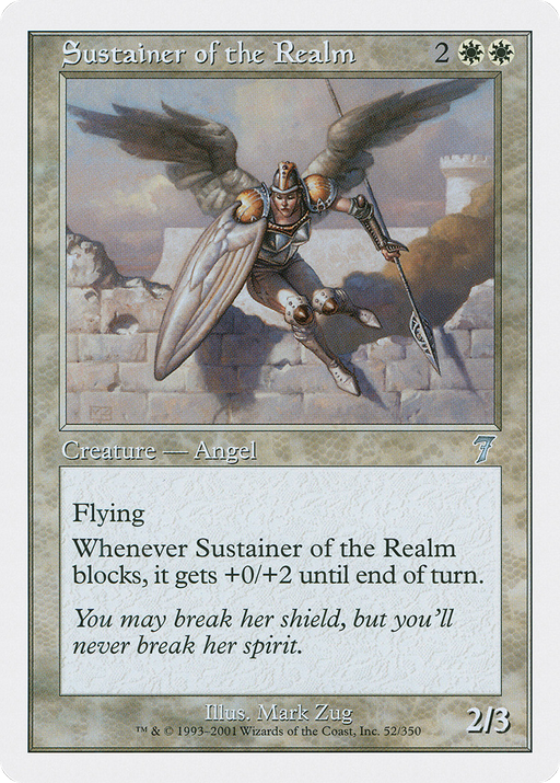 Sustainer of the Realm (7ED-052) [7th Edition] MTG Single Wizards of the Coast