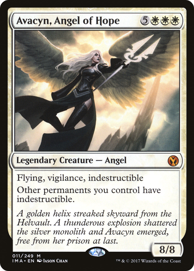 Avacyn, Angel of Hope (IMA-011) [Iconic Masters] Foil MTG Single Wizards of the Coast