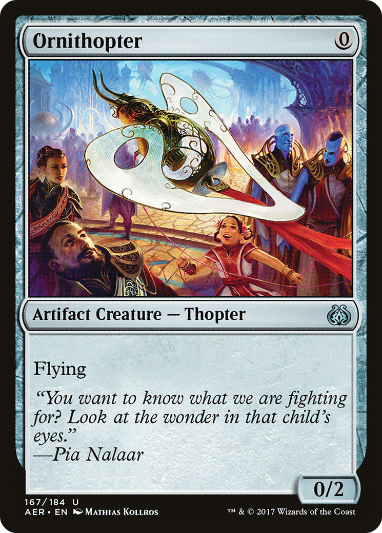 Ornithopter (AER-167) [Aether Revolt] MTG Single Wizards of the Coast