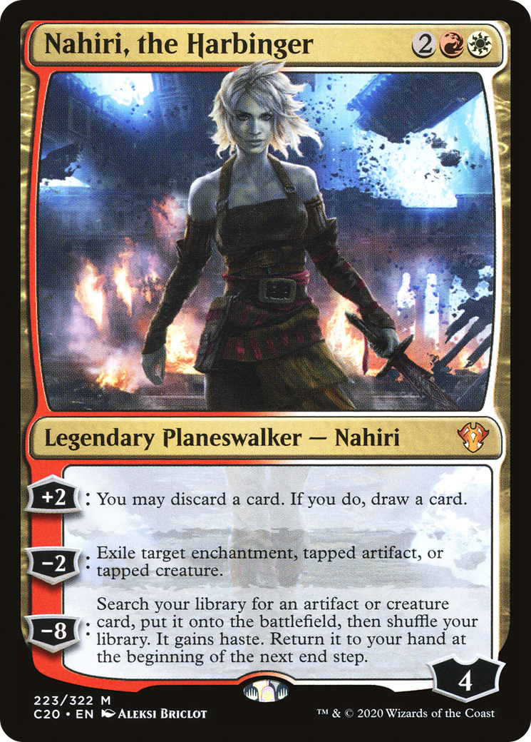 Nahiri, the Harbinger (C20-223) [Commander 2020] MTG Single Wizards of the Coast