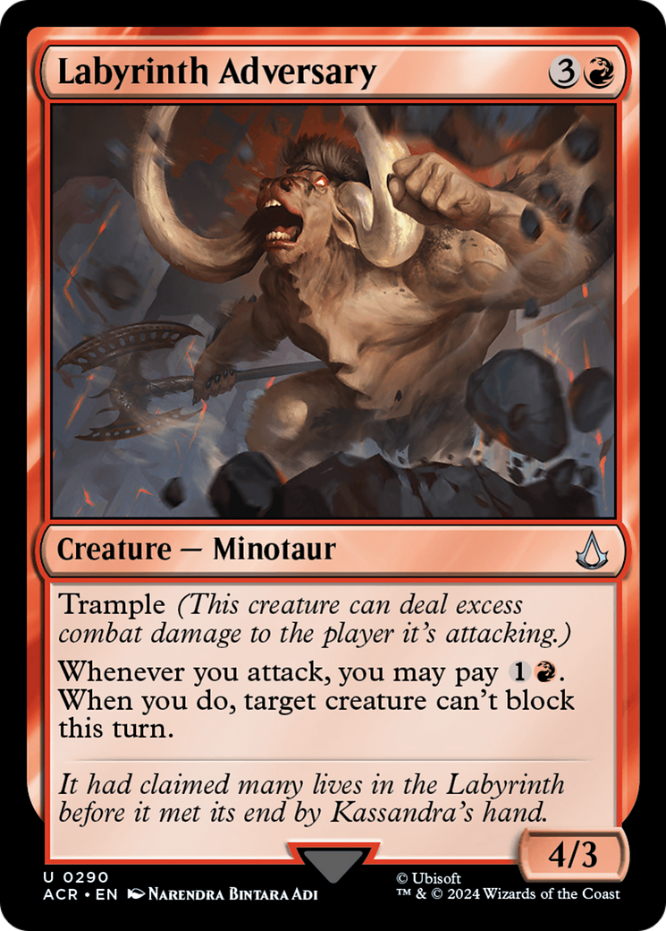 Labyrinth Adversary (ACR-290) [Assassin's Creed] MTG Single Wizards of the Coast
