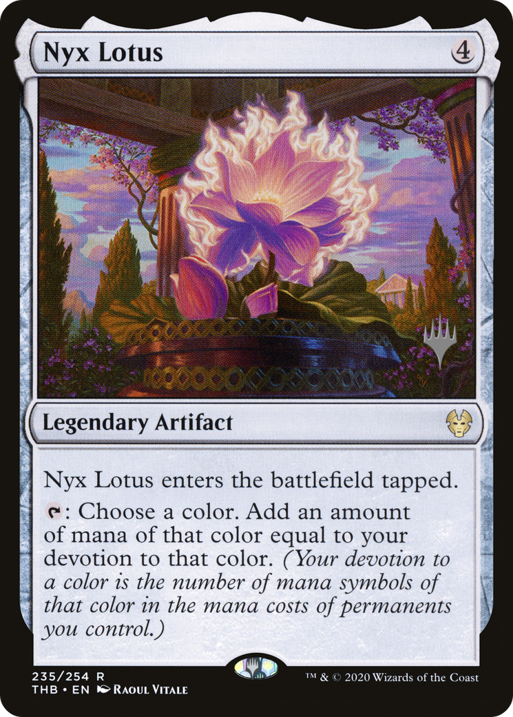 Nyx Lotus (PPTHB-235) [Theros Beyond Death Promos] MTG Single Wizards of the Coast