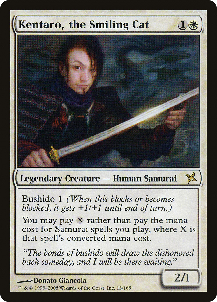 Kentaro, the Smiling Cat (BOK-013) [Betrayers of Kamigawa] MTG Single Wizards of the Coast