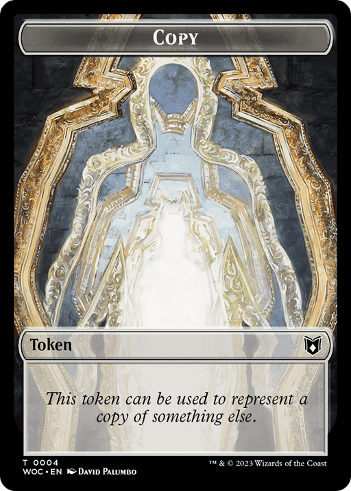 Copy (TWOC-004) [Tokens] Wilds of Eldraine Commander Tokens Foil MTG Single Wizards of the Coast