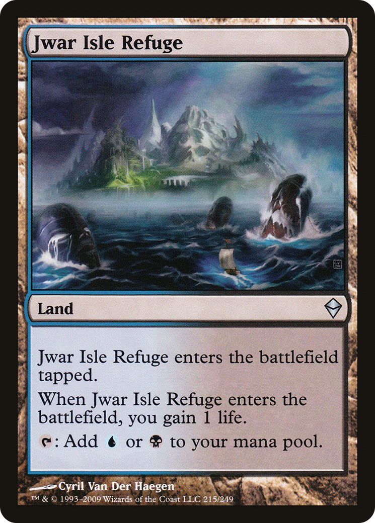 Jwar Isle Refuge (ZEN-215) [Zendikar] Foil MTG Single Wizards of the Coast