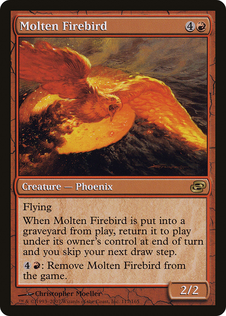 Molten Firebird (PLC-117) [Planar Chaos] (colorshifted) MTG Single Planar Chaos
