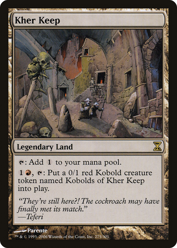 Kher Keep (TSP-275) [Time Spiral] MTG Single Wizards of the Coast