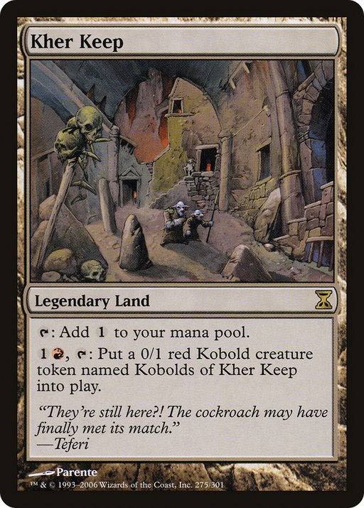 Kher Keep (TSP-275) [Time Spiral] MTG Single Wizards of the Coast