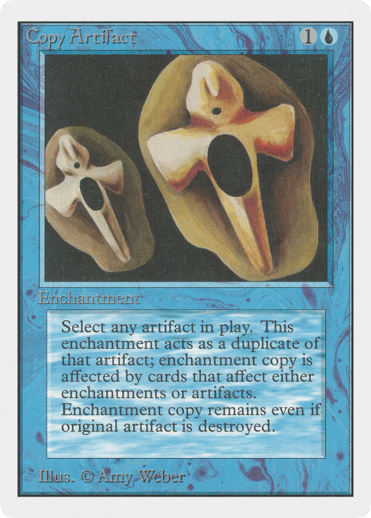 Copy Artifact (2ED-) [Oldschool] Unlimited Edition MTG Single Wizards of the Coast
