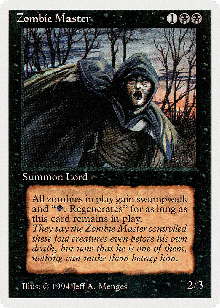 Zombie Master (SUM-138) [Misc] Summer Magic / Edgar MTG Single Wizards of the Coast