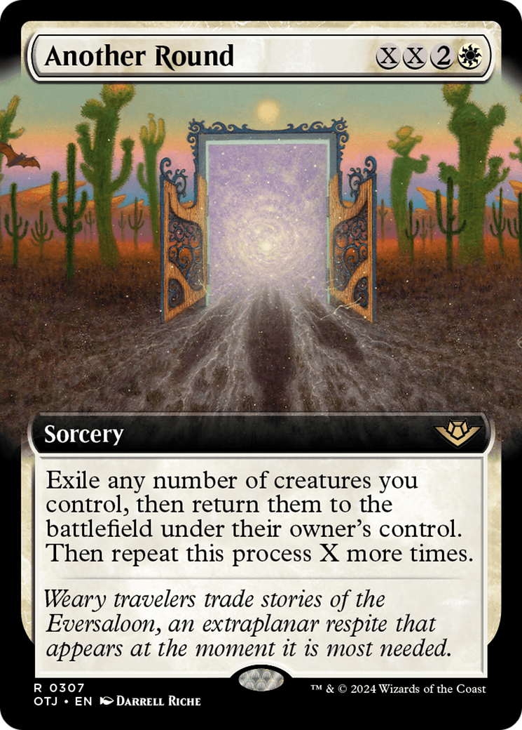 Another Round (OTJ-307) [Outlaws of Thunder Junction] (Extended Art) MTG Single Wizards of the Coast