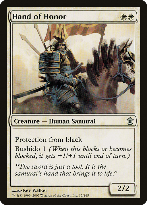 Hand of Honor (SOK-012) [Saviors of Kamigawa] MTG Single Wizards of the Coast