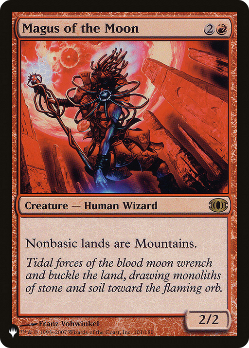 Magus of the Moon (LIST-FUT-101) [Mystery Booster] The List MTG Single Wizards of the Coast