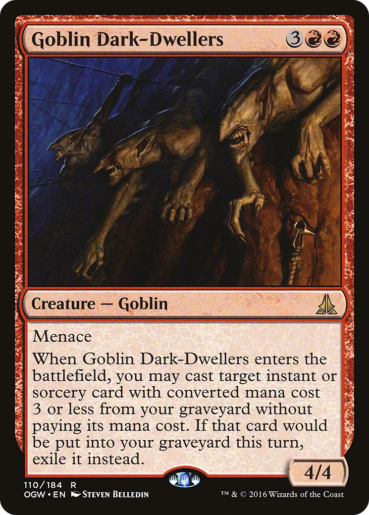 Goblin Dark-Dwellers (OGW-110) [Oath of the Gatewatch] MTG Single Wizards of the Coast