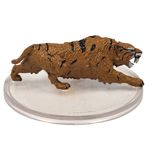 D&D Icons Of The Realms: Quests from the Infinite Staircase #28 Saber-toothed Tiger (U) RPG Miniatures WizKids