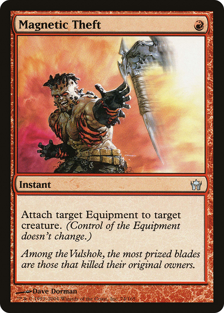 Magnetic Theft (5DN-074) [Fifth Dawn] MTG Single Wizards of the Coast
