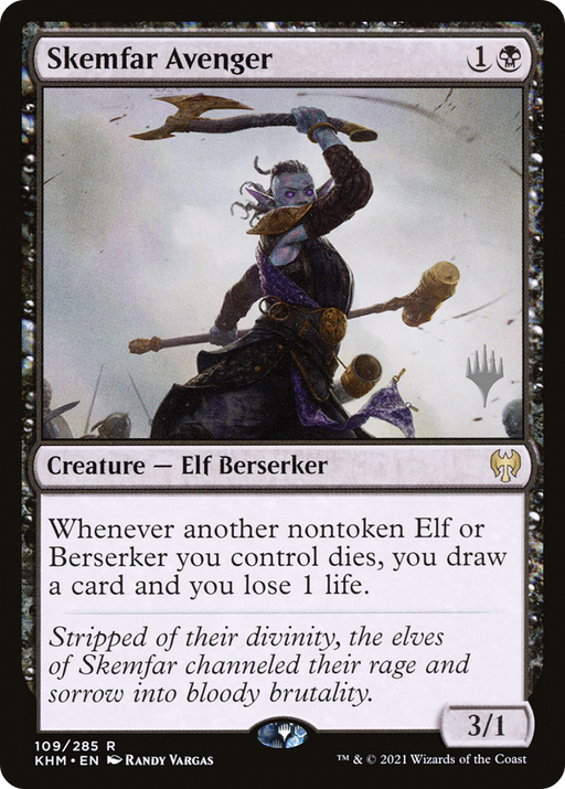Skemfar Avenger (PPKHM-109P) [Kaldheim Promos] Foil MTG Single Wizards of the Coast