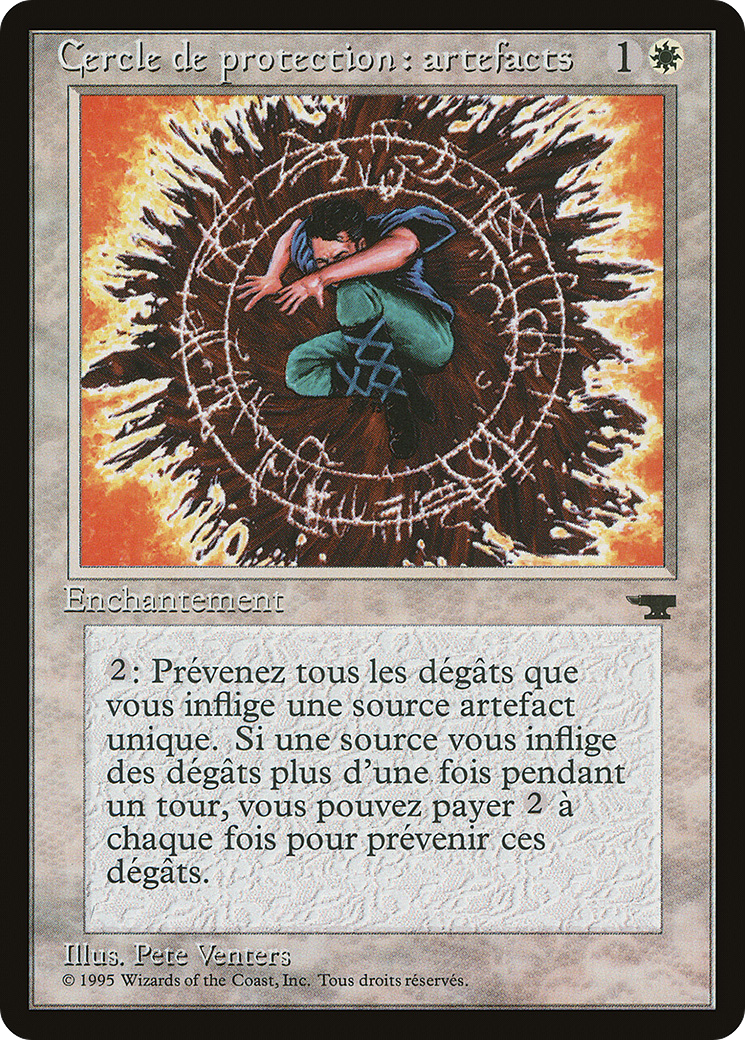 Circle of Protection: Artifacts (REN-007) [Renaissance] MTG Single Wizards of the Coast