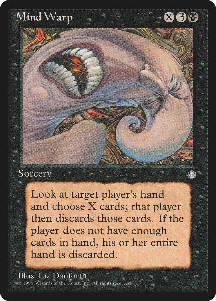 Mind Warp (ICE-148) [Ice Age] MTG Single Wizards of the Coast