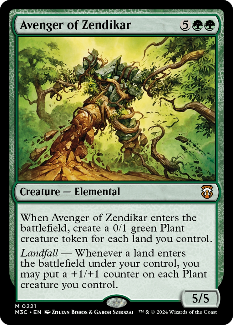 Avenger of Zendikar (M3C-221) [Modern Horizons 3 Commander] MTG Single Wizards of the Coast