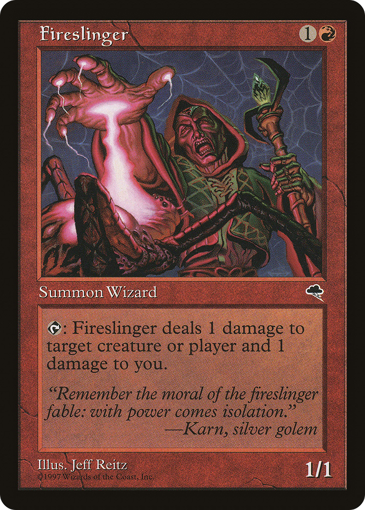 Fireslinger (TMP-173) [Tempest] MTG Single Wizards of the Coast