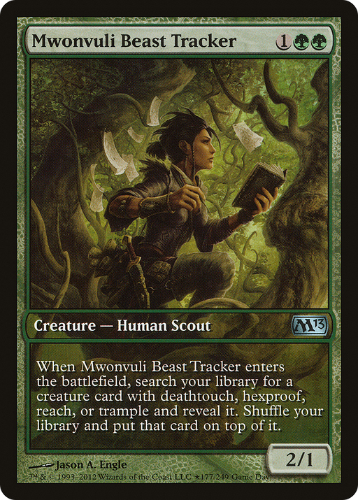 Mwonvuli Beast Tracker (GAME-177) [Magic 2013 Promos] MTG Single Wizards of the Coast
