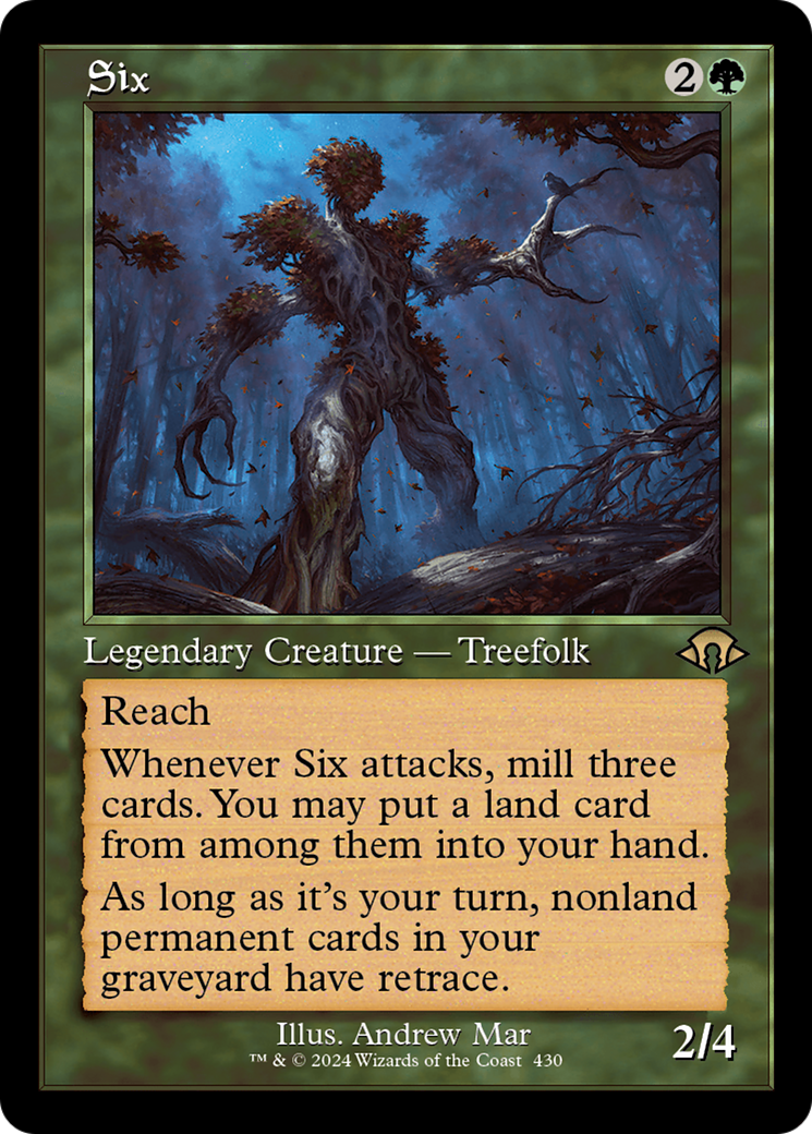 Six (MH3-430) [Modern Horizons 3] Foil MTG Single Modern Horizons 3