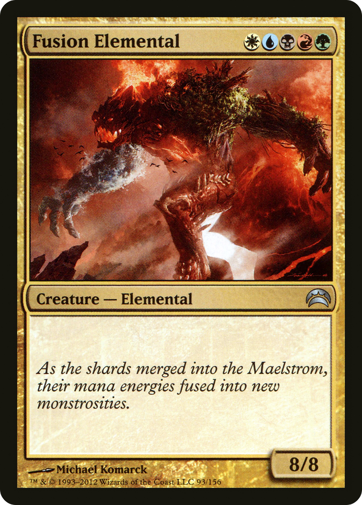 Fusion Elemental (PC2-093) [Misc] Planechase 2012 MTG Single Wizards of the Coast
