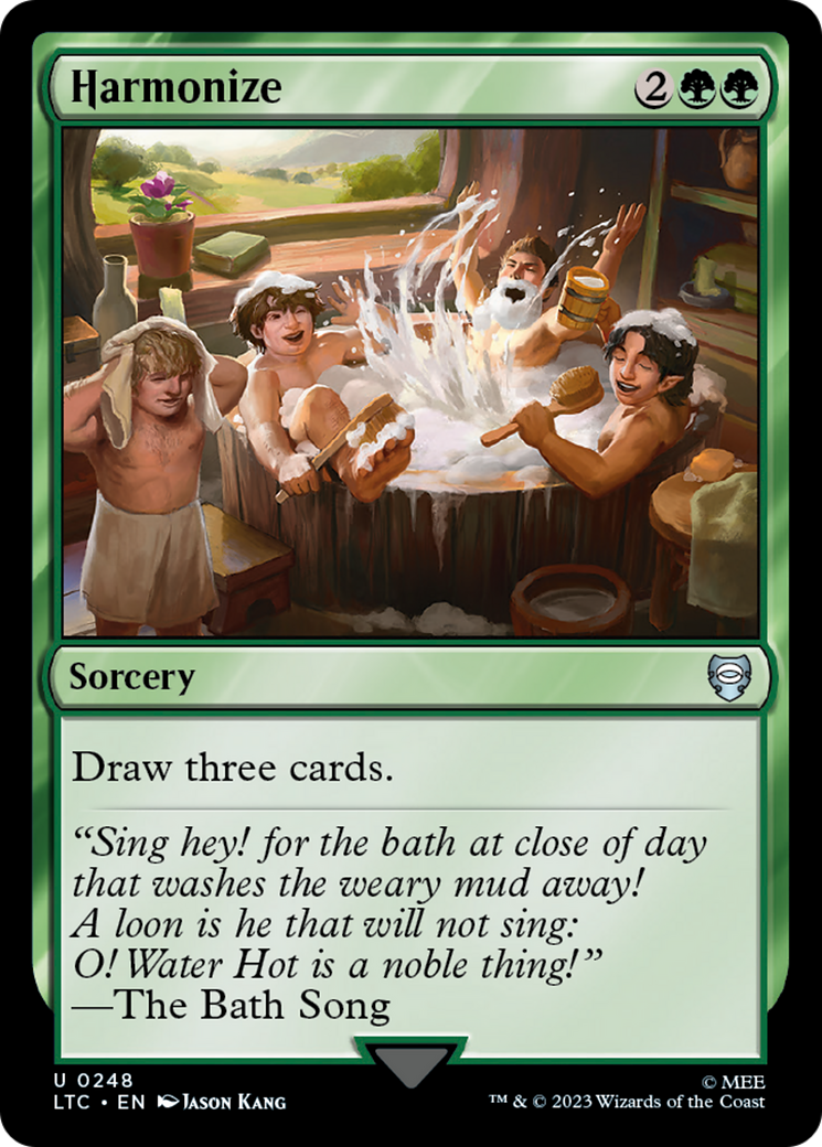 Harmonize (LTC-248) [Tales of Middle-earth Commander] MTG Single Wizards of the Coast