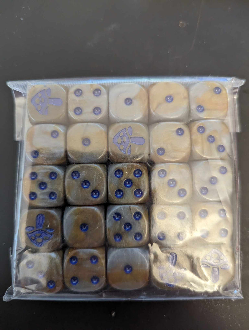 Baron of Dice: "Shroom - Purple" 25x16mm Round Corner Dice Dice & Gaming Accessories Baron of Dice