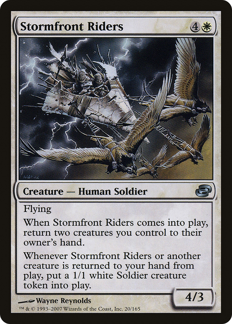 Stormfront Riders (PLC-020) [Planar Chaos] MTG Single Planar Chaos