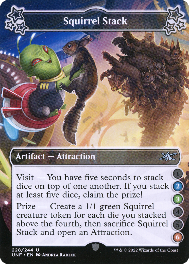 Squirrel Stack (2-3-6) (UNF-228) [Unfinity] MTG Single Wizards of the Coast