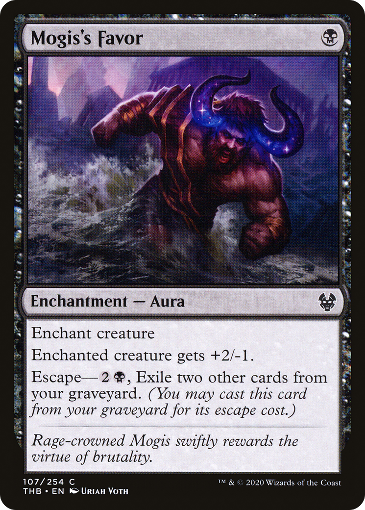 Mogis's Favor (THB-107) [Theros Beyond Death] MTG Single Wizards of the Coast