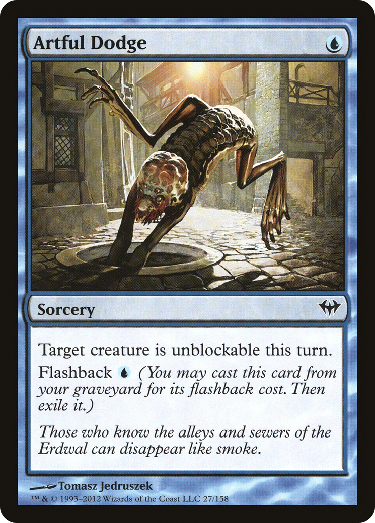 Artful Dodge (DKA-027) [Dark Ascension] MTG Single Wizards of the Coast