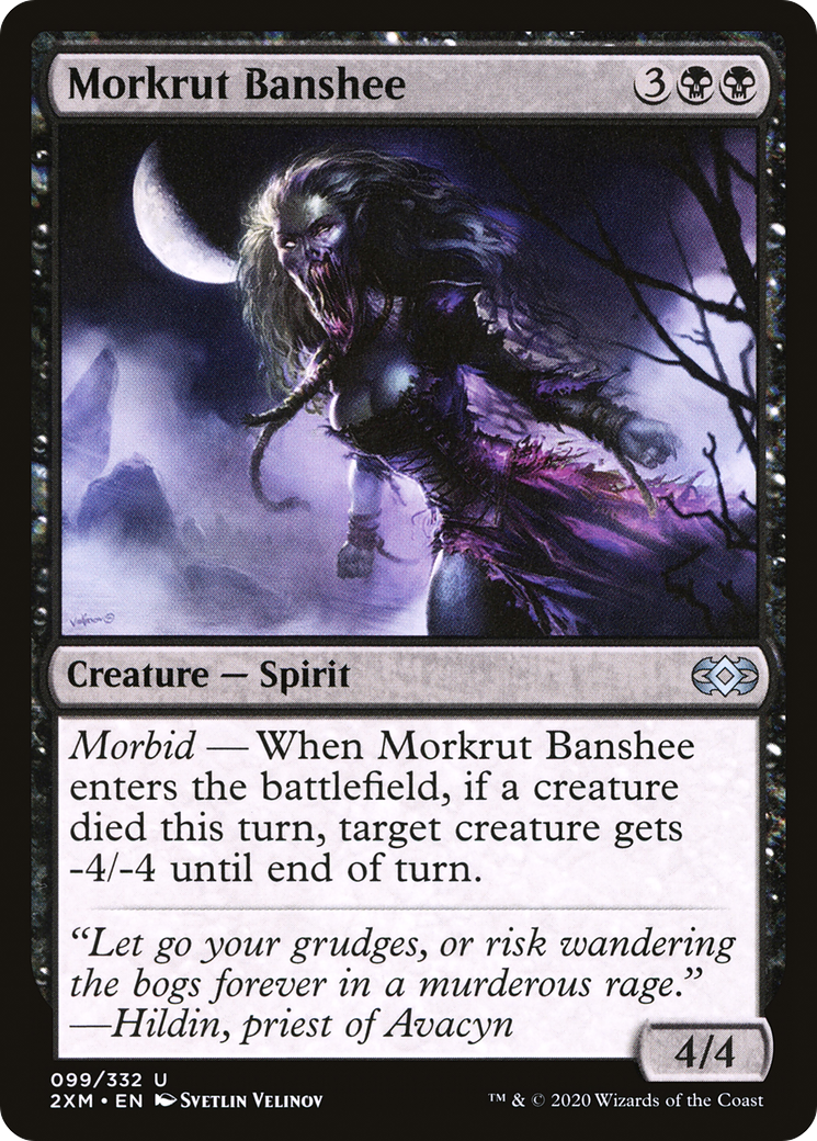 Morkrut Banshee (2XM-099) [Double Masters] Foil MTG Single Wizards of the Coast