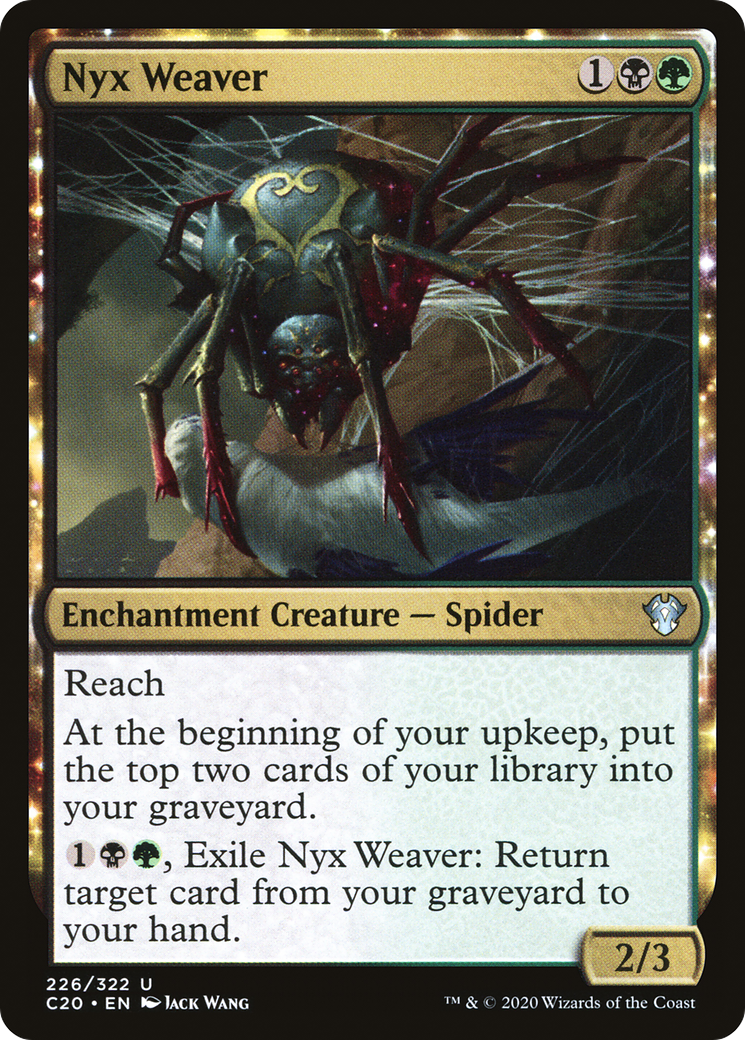 Nyx Weaver (C20-226) [Commander 2020] MTG Single Wizards of the Coast