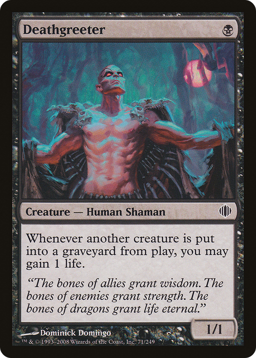 Deathgreeter (ALA-071) [Shards of Alara] MTG Single Wizards of the Coast