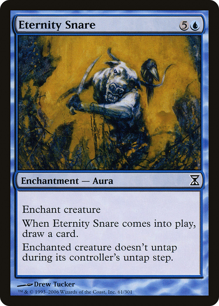 Eternity Snare (TSP-061) [Time Spiral] Foil MTG Single Wizards of the Coast