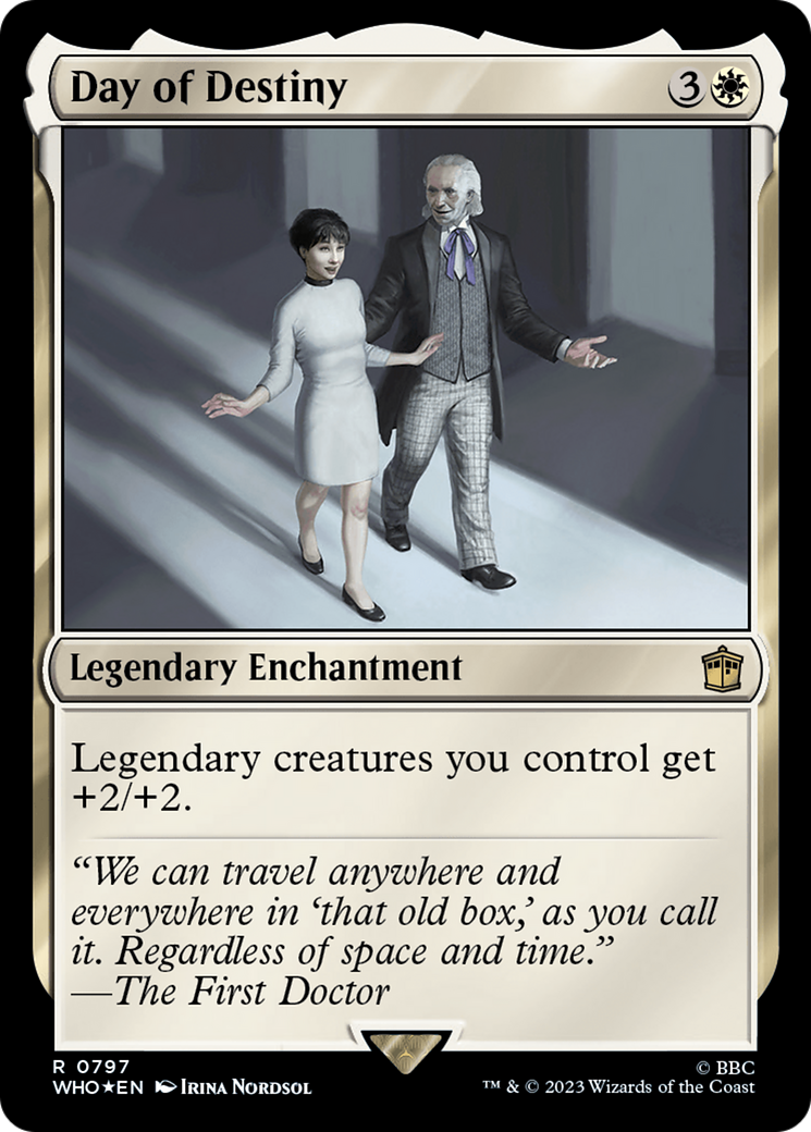 Day of Destiny (WHO-797) [Doctor Who] Foil MTG Single Wizards of the Coast