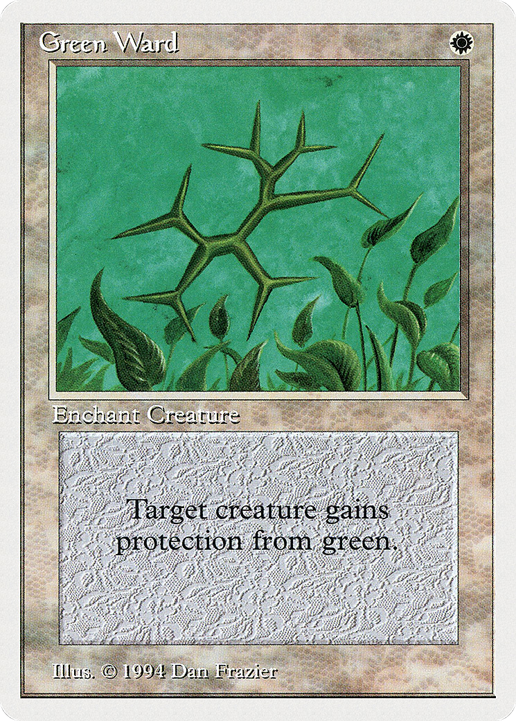 Green Ward (SUM-020) [Misc] Summer Magic / Edgar MTG Single Wizards of the Coast