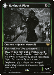 Howlpack Piper // Wildsong Howler (DBL-472) [Innistrad: Double Feature] MTG Single Wizards of the Coast