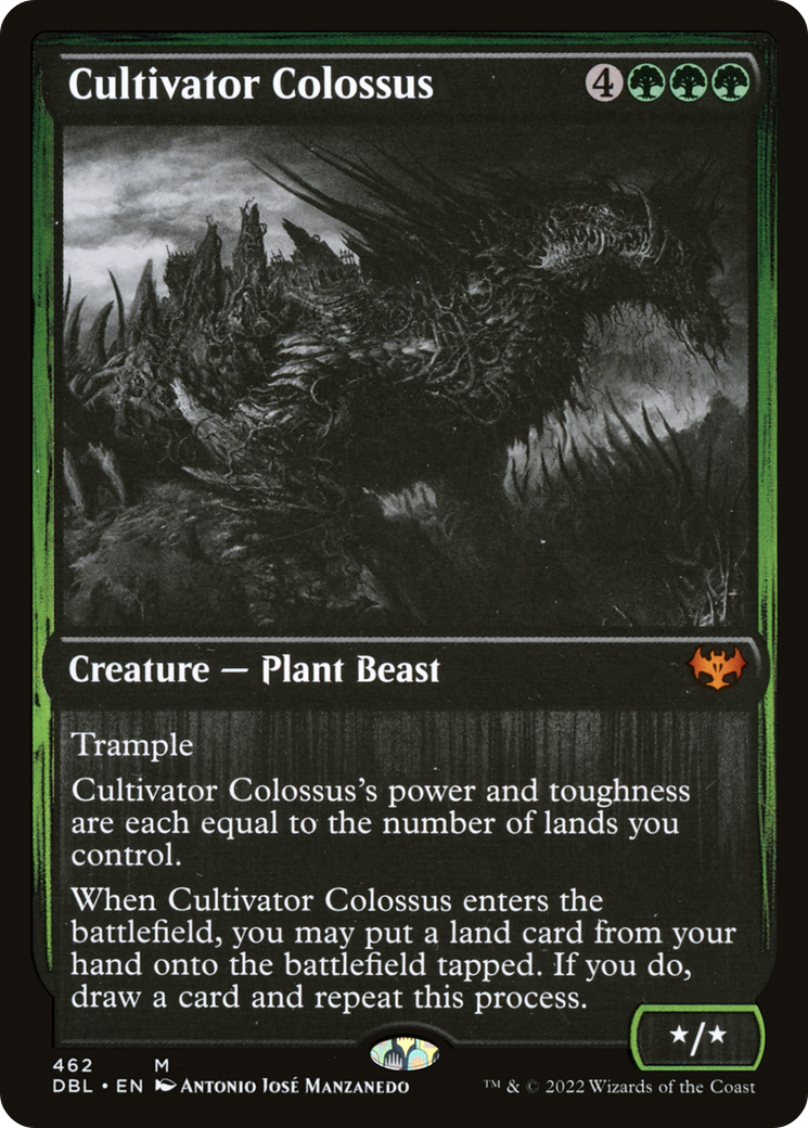 Cultivator Colossus (DBL-462) [Innistrad: Double Feature] Foil MTG Single Wizards of the Coast