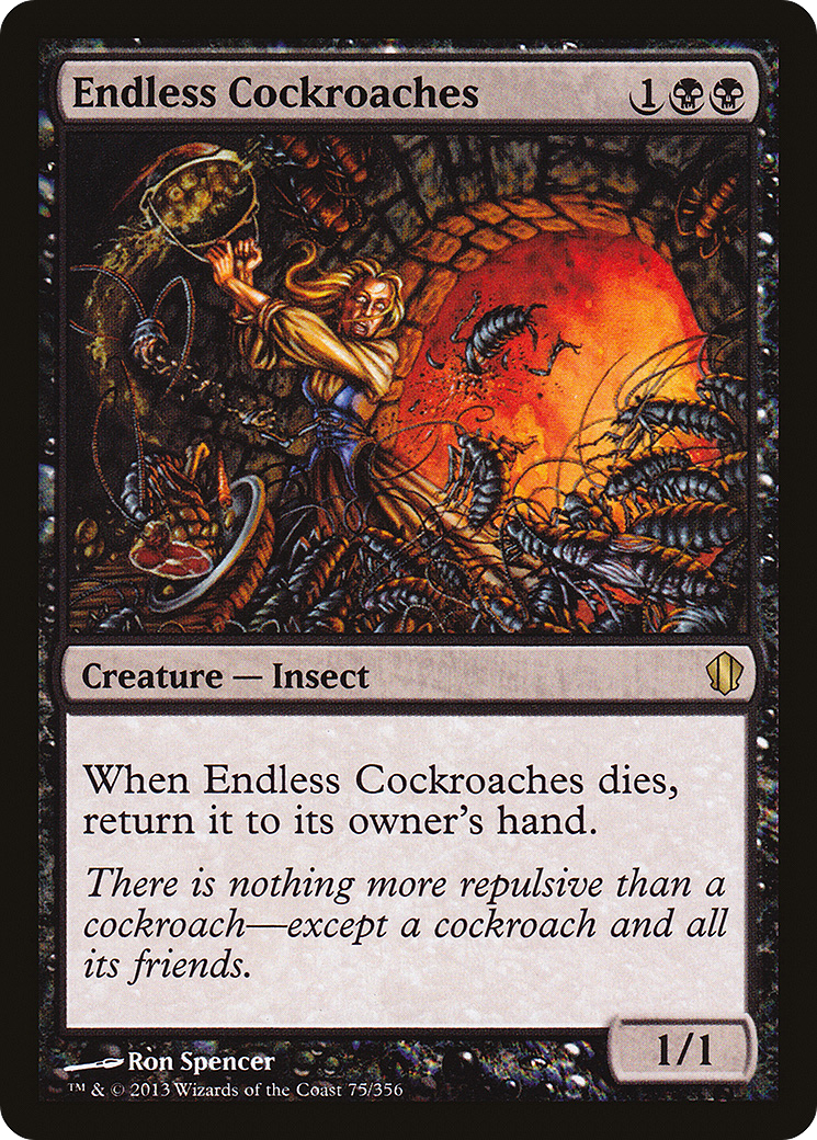 Endless Cockroaches (C13-075) [Commander 2013] MTG Single Wizards of the Coast
